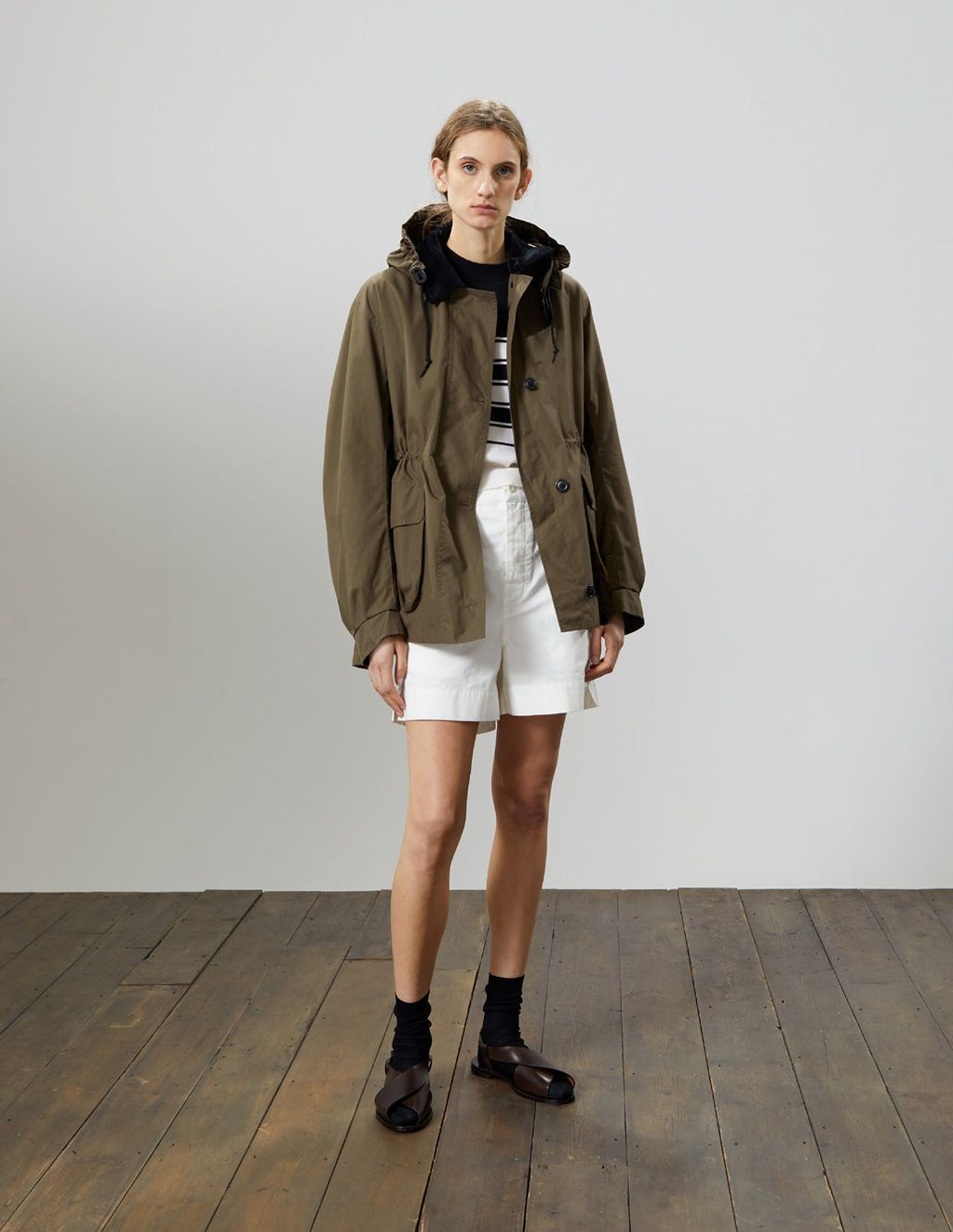 BARBOUR ENDURANCE PARKA LIGHTWEIGHT VENTILE (Copy)（2 col）